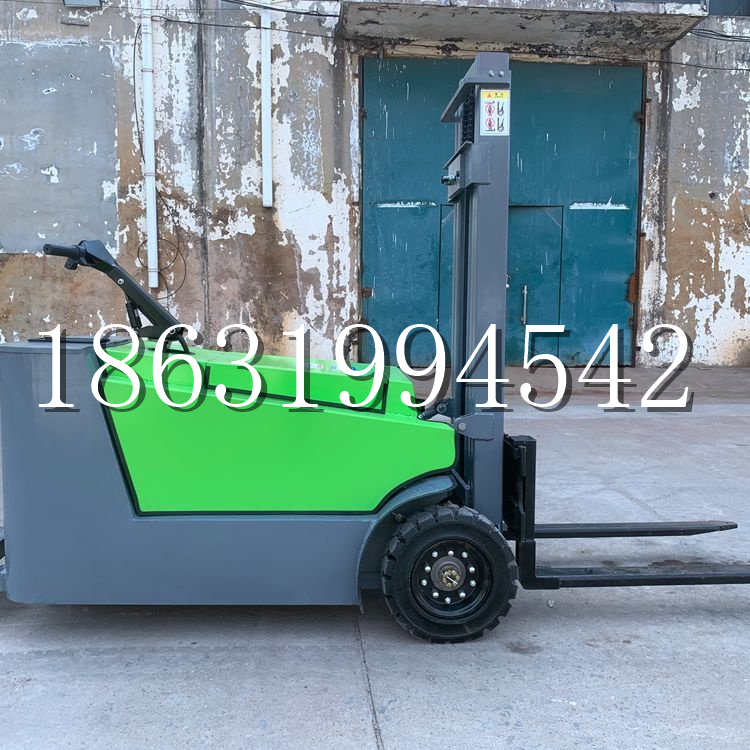 孟津县小型电动叉车1吨2吨步行站驾式电瓶堆高充电装卸车液压升降车铲车